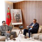 Assurance agricole: Aziz Akhannouch reçoit le PDG du groupe MAMDA-MCMA, Hicham Belmrah