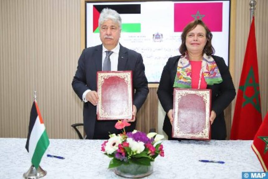 Solidarité et insertion sociale: signature d’un mémorandum d’entente entre le Maroc et la Palestine