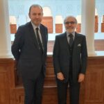 Le wali de Bank Al-Maghrib, Abdellatif Jouahri, s’entretient avec l’ambassadeur de France à Rabat